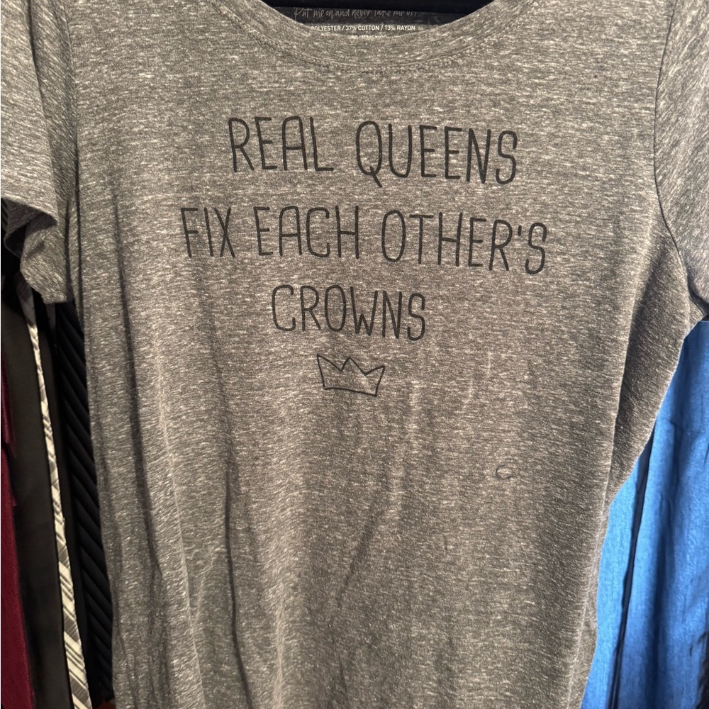 Torrid Heather Gray Slim Fit Tee